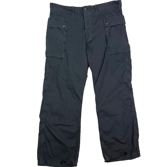 RRL Double RL Military Field Cloth General Purpose Utility Cargo Pants - Picture 1 of 8